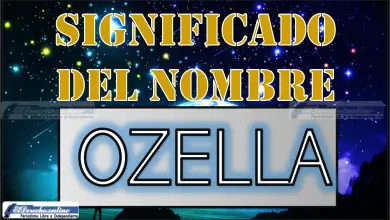 Significado del nombre Ozella, su origen y más