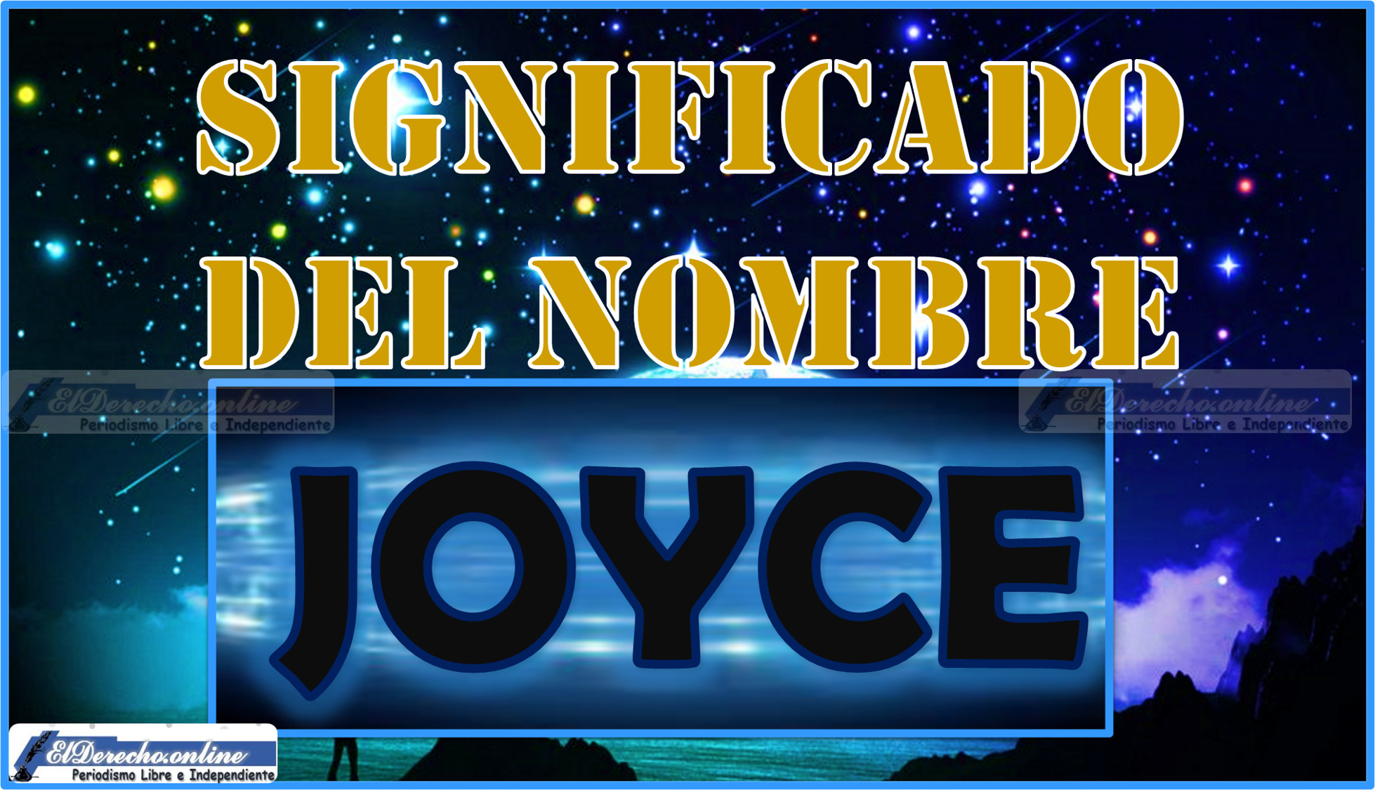 Significado del nombre Joyce, su origen y más