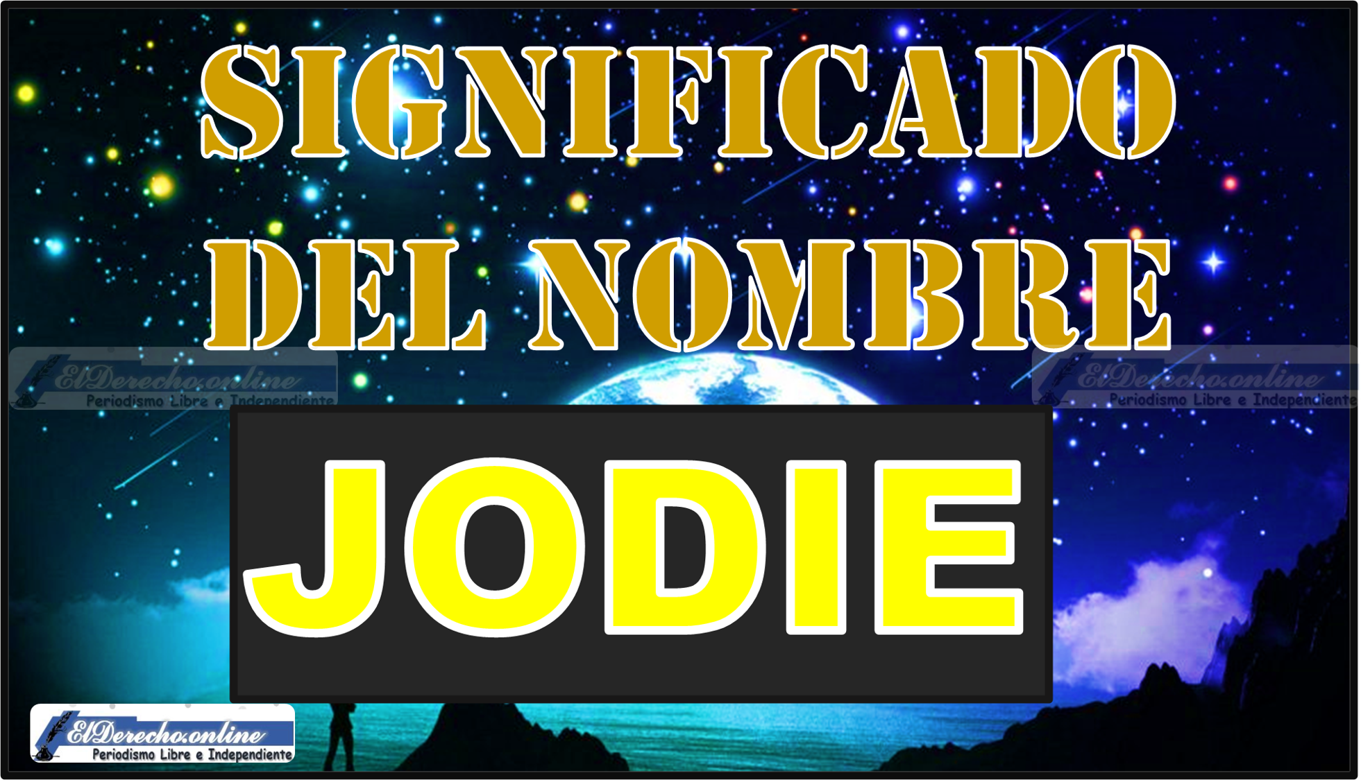 Significado del nombre Jodie, su origen y más