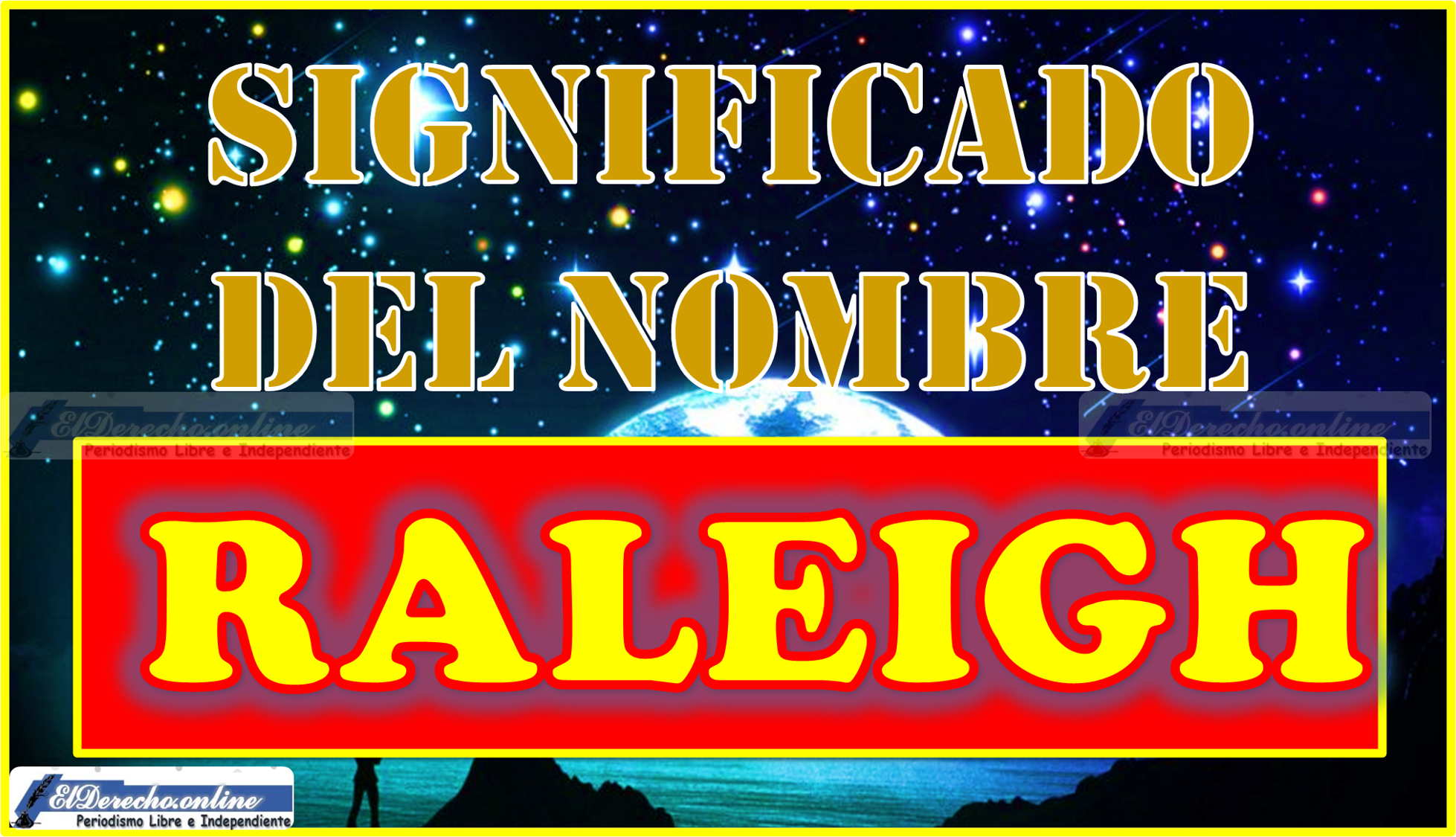 Significado del nombre Raleigh, su origen y más