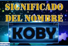 Significado del nombre Koby, su origen y más