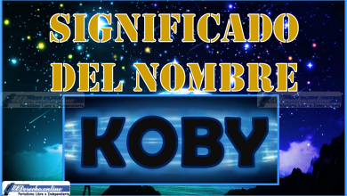 Significado del nombre Koby, su origen y más