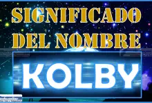 Significado del nombre Kolby, su origen y más
