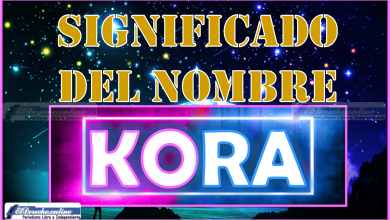 Significado del nombre Kora, su origen y más