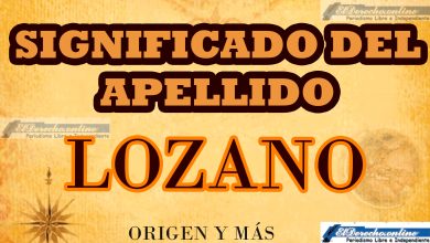 Significado del apellido Lozano, Origen y más