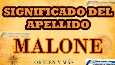 Significado del apellido Malone, Origen y más