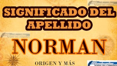 Significado del apellido Norman, Origen y más