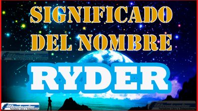 Significado del nombre Ryder, su origen y más