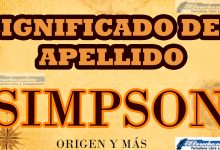 Significado del apellido Simpson, Origen y más