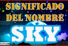 Significado del nombre Sky, su origen y más