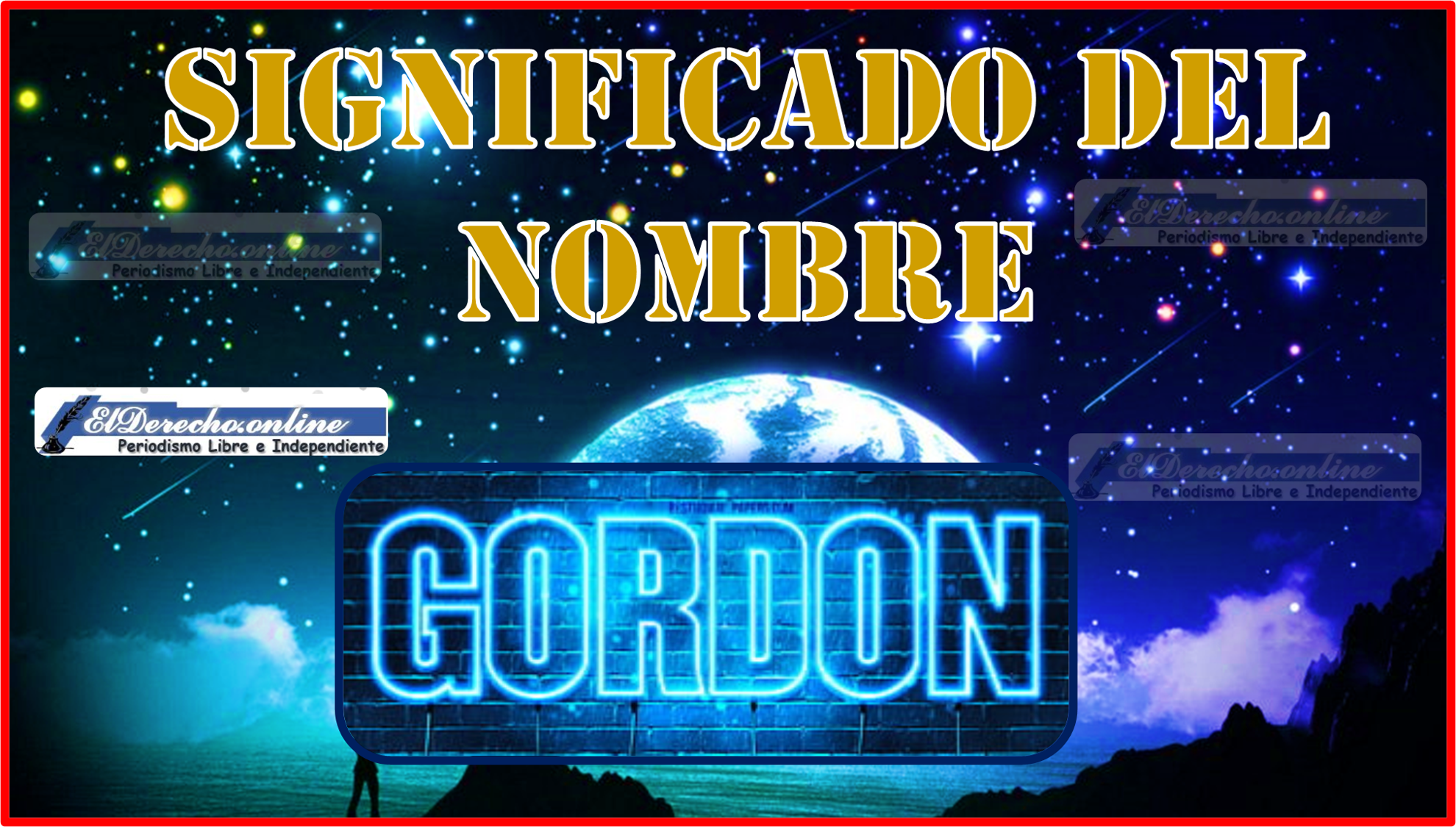 Significado del nombre Gordon, su origen y más