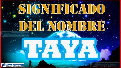 Significado del nombre Taya, su origen y más