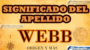▷ Significado del apellido Webb, Origen y más » 2023 El Derecho Online 🥇 Significado del apellido Webb, Origen y más