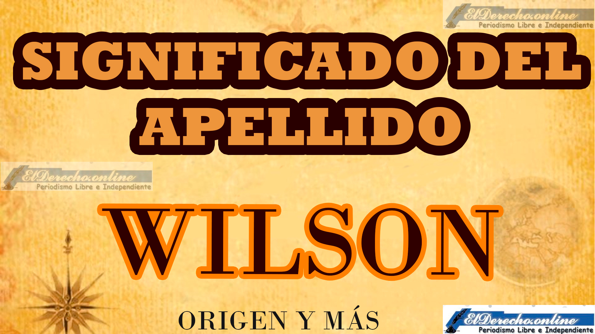 Significado del apellido Wilson, Origen y más