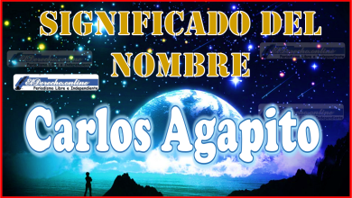 Significado del nombre Carlos Agapito, su origen y más
