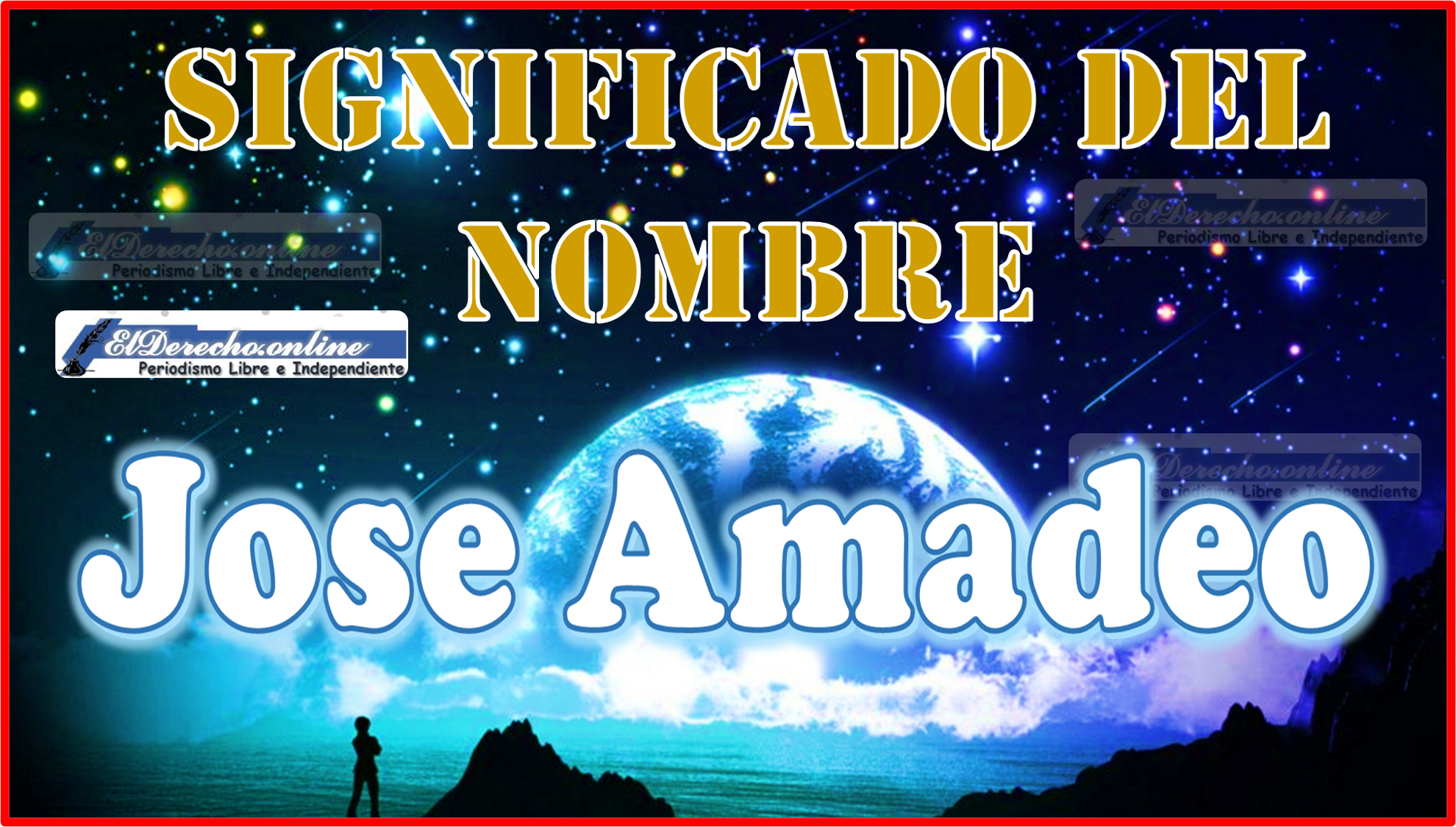 Significado del nombre Jose Amadeo, su origen y más