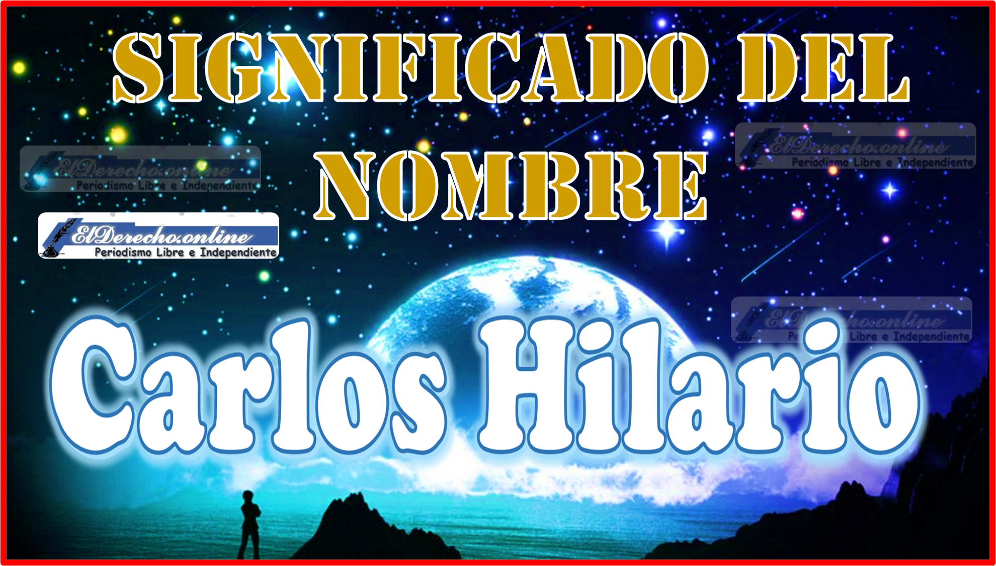 Significado del nombre Carlos Hilario, su origen y más