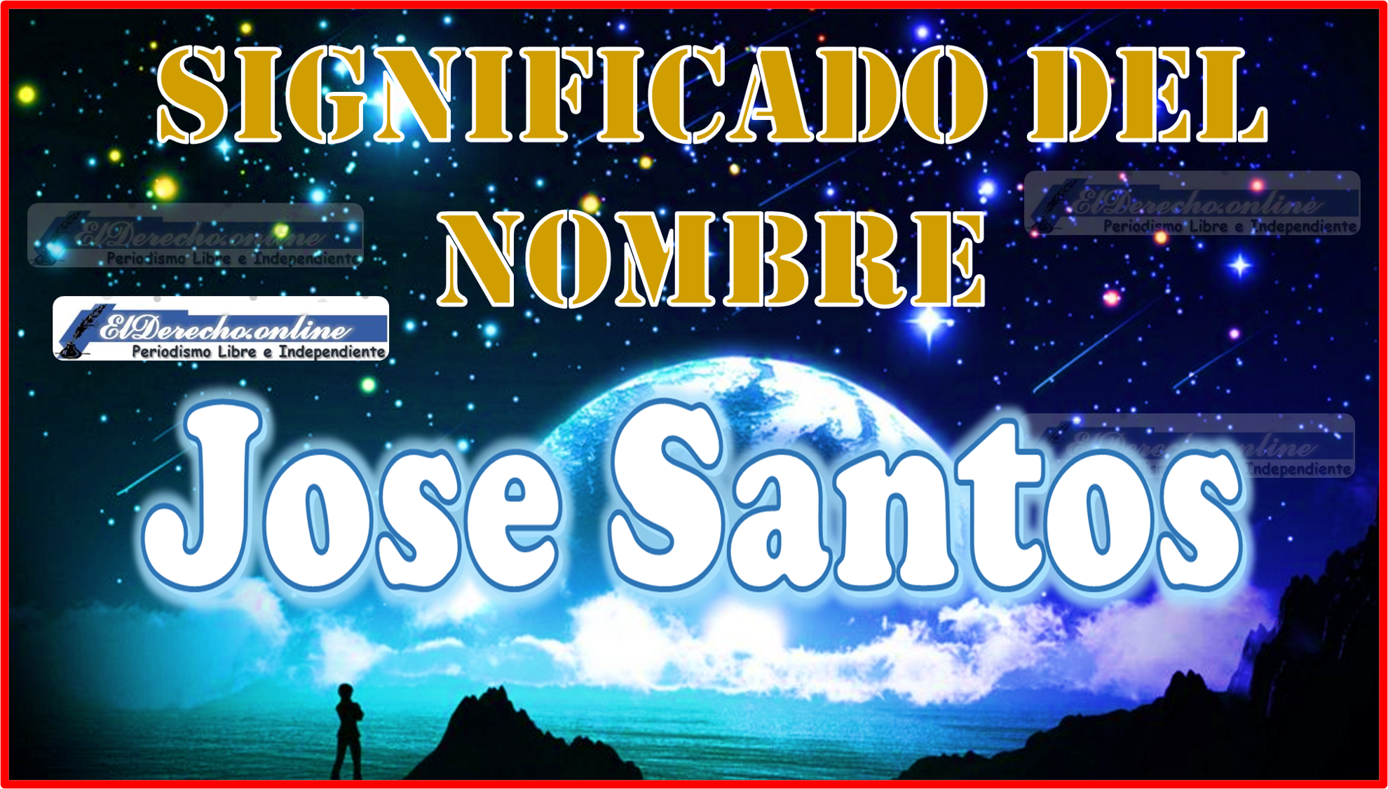 Significado del nombre Jose Santos, su origen y más