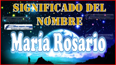 Significado del nombre María Rosario, su origen y más