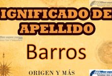 Significado del apellido Barros, Origen y más