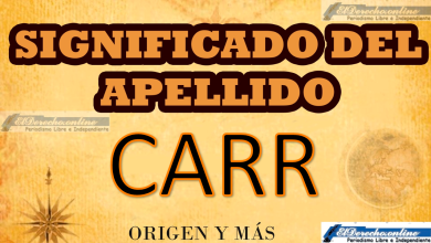 Significado del apellido Carr, Origen y más