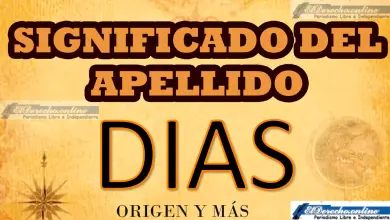 Significado del apellido Dias, Origen y más