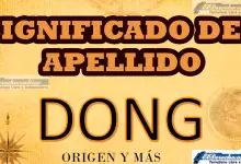 Significado del apellido Dong, Origen y más
