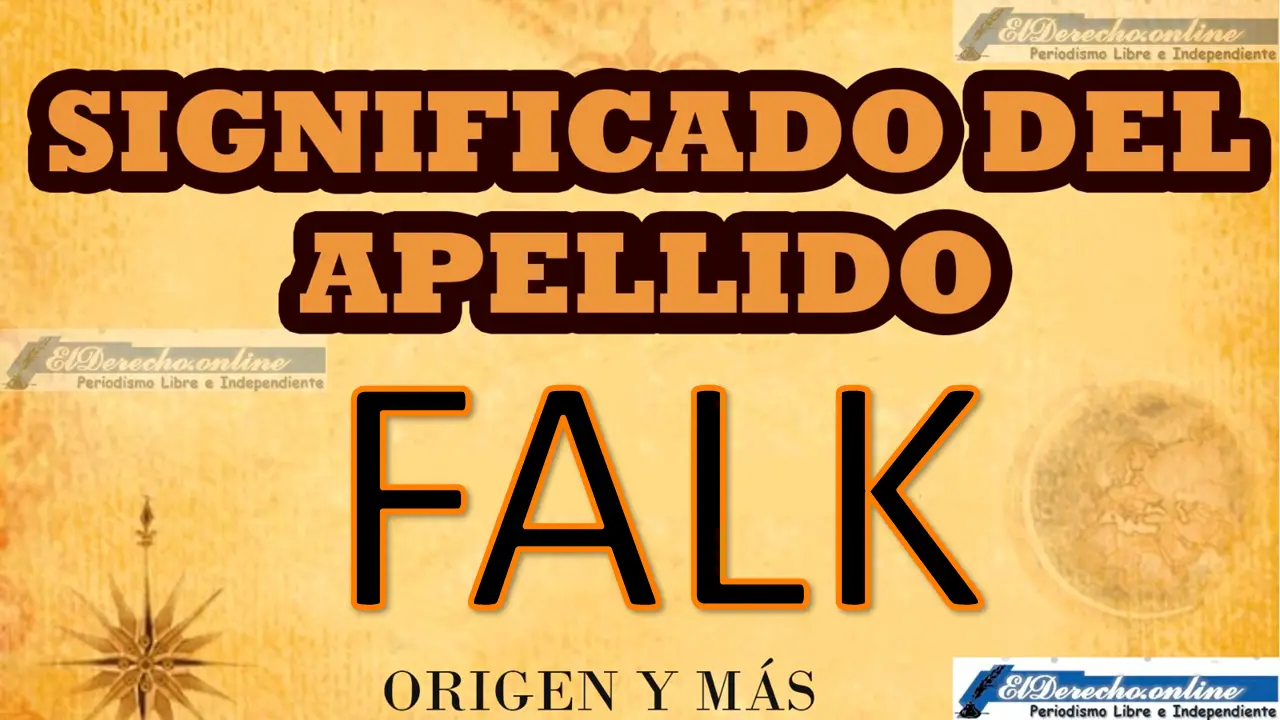 Significado del apellido Falk, Origen y más