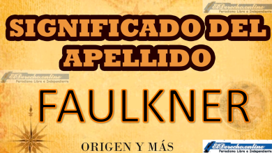 Significado del apellido Faulkner, Origen y más