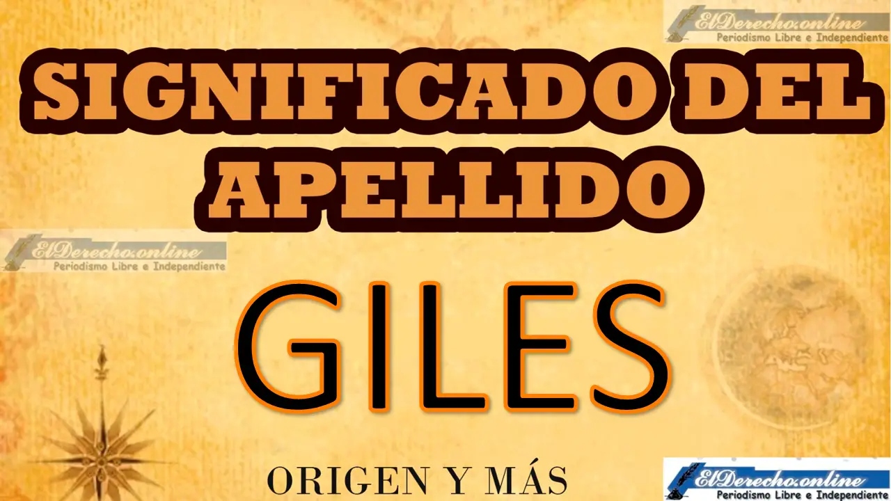 Significado del apellido Giles, Origen y más