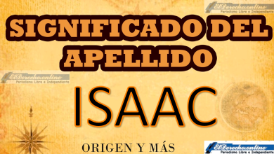 Significado del apellido Isaac, Origen y más