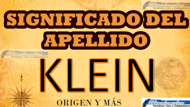 Significado del apellido Klein, Origen y más