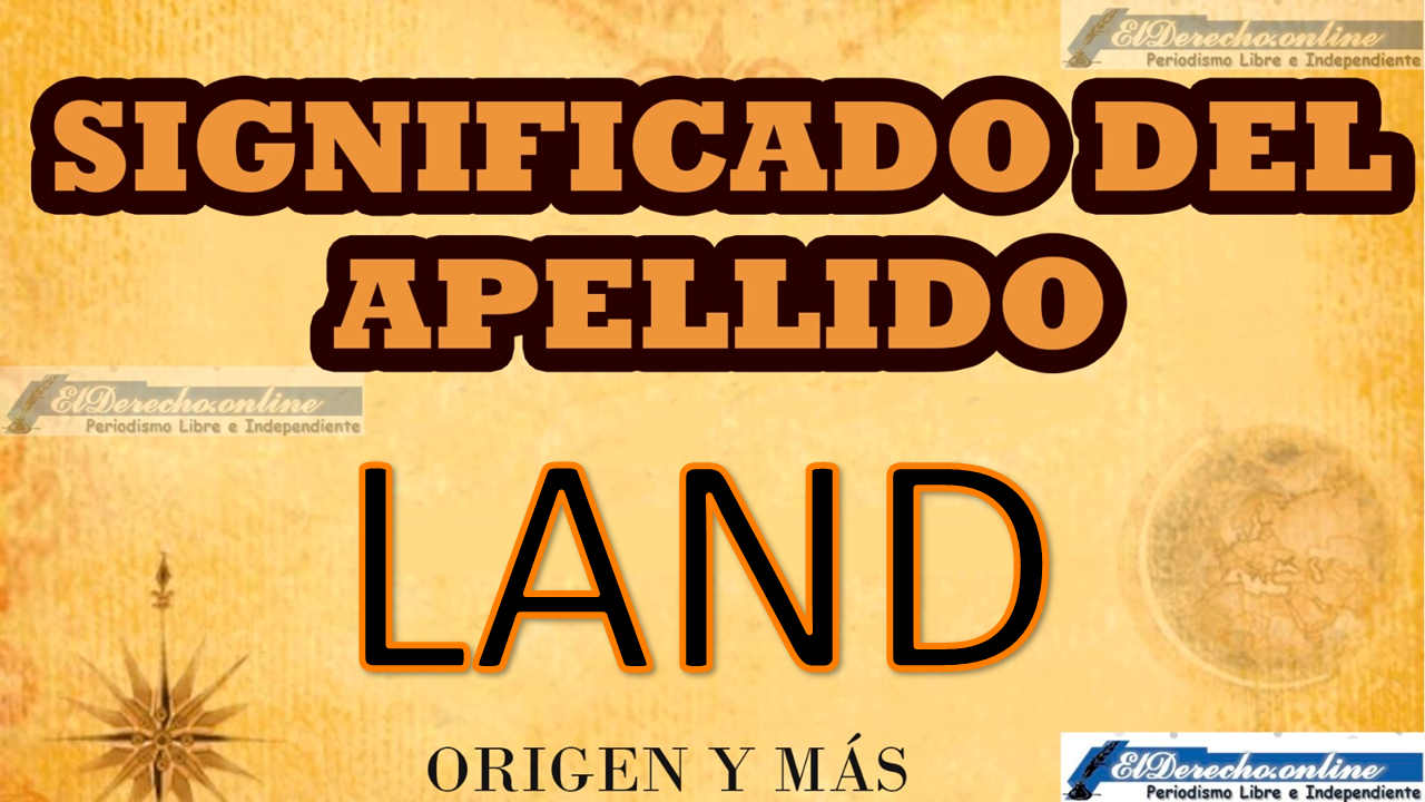 Significado del apellido Land, Origen y más