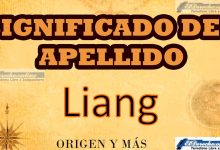 Significado del apellido Liang, Origen y más