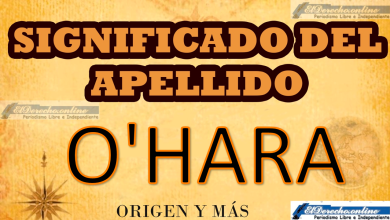 Significado del apellido O'Hara, Origen y más