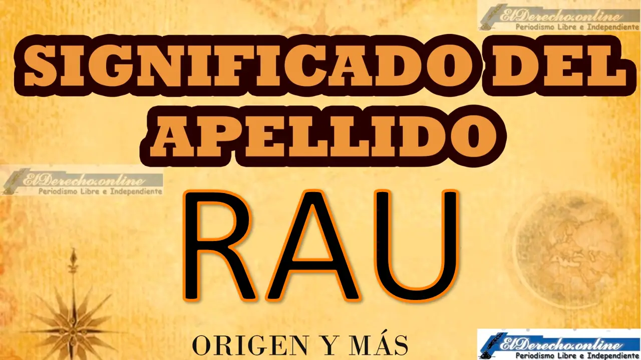 Significado del apellido Rau, Origen y más