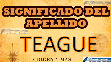 Significado del apellido Teague, Origen y más