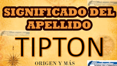 Significado del apellido Tipton, Origen y más