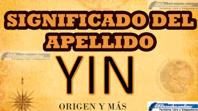 Significado del apellido Yin, Origen y más