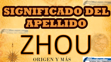 Significado del apellido Zhou, Origen y más