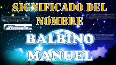 Significado del nombre Balbino Manuel: su origen y más