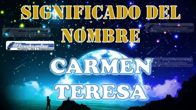 Significado del nombre Carmen Teresa, su origen y más