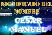 Significado del nombre Cesar Manuel: su origen y más