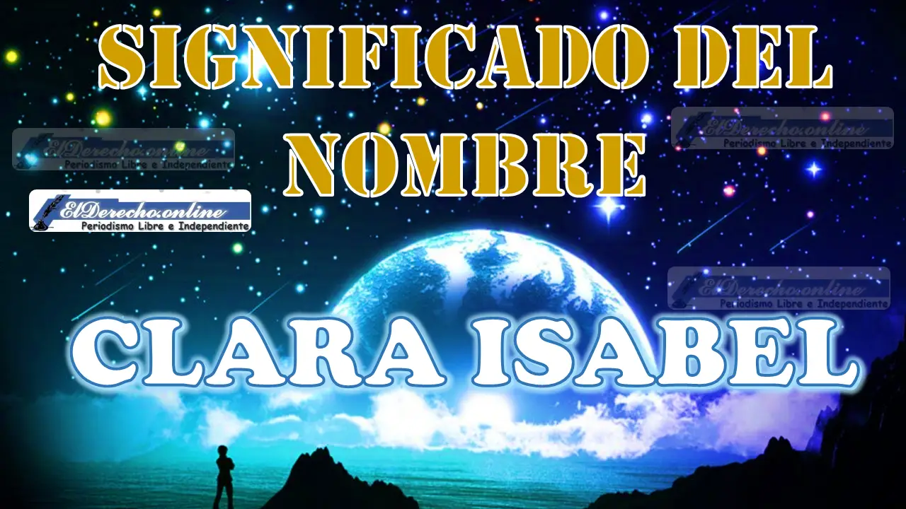 Significado del nombre Clara Isabel, su origen y más