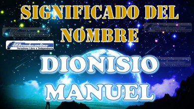 Significado del nombre Dionisio Manuel: su origen y más