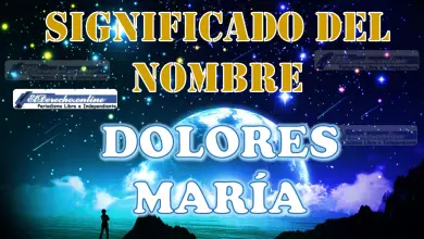 Significado del nombre Dolores María: su origen y más