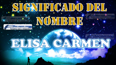 Significado del nombre Elisa Carmen, su origen y más