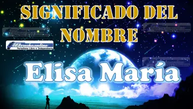 Significado del nombre Elisa María: su origen y más