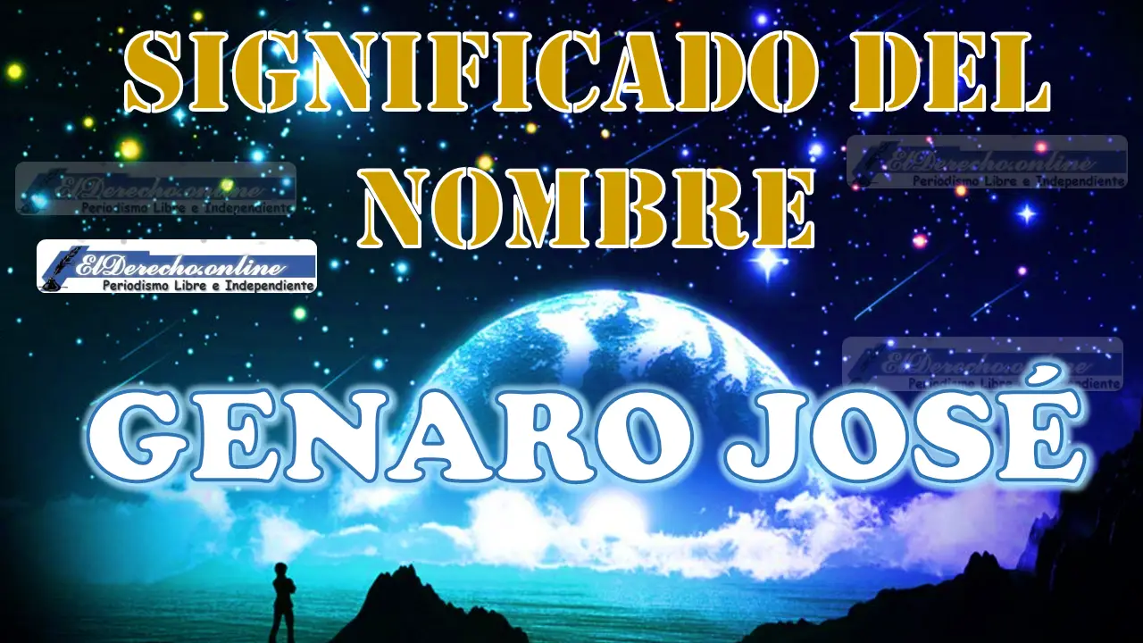 Significado del nombre Genaro José: su origen y más