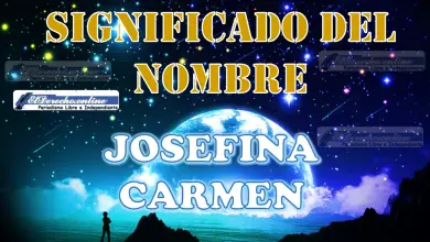 Significado del nombre Josefina Carmen: su origen y más